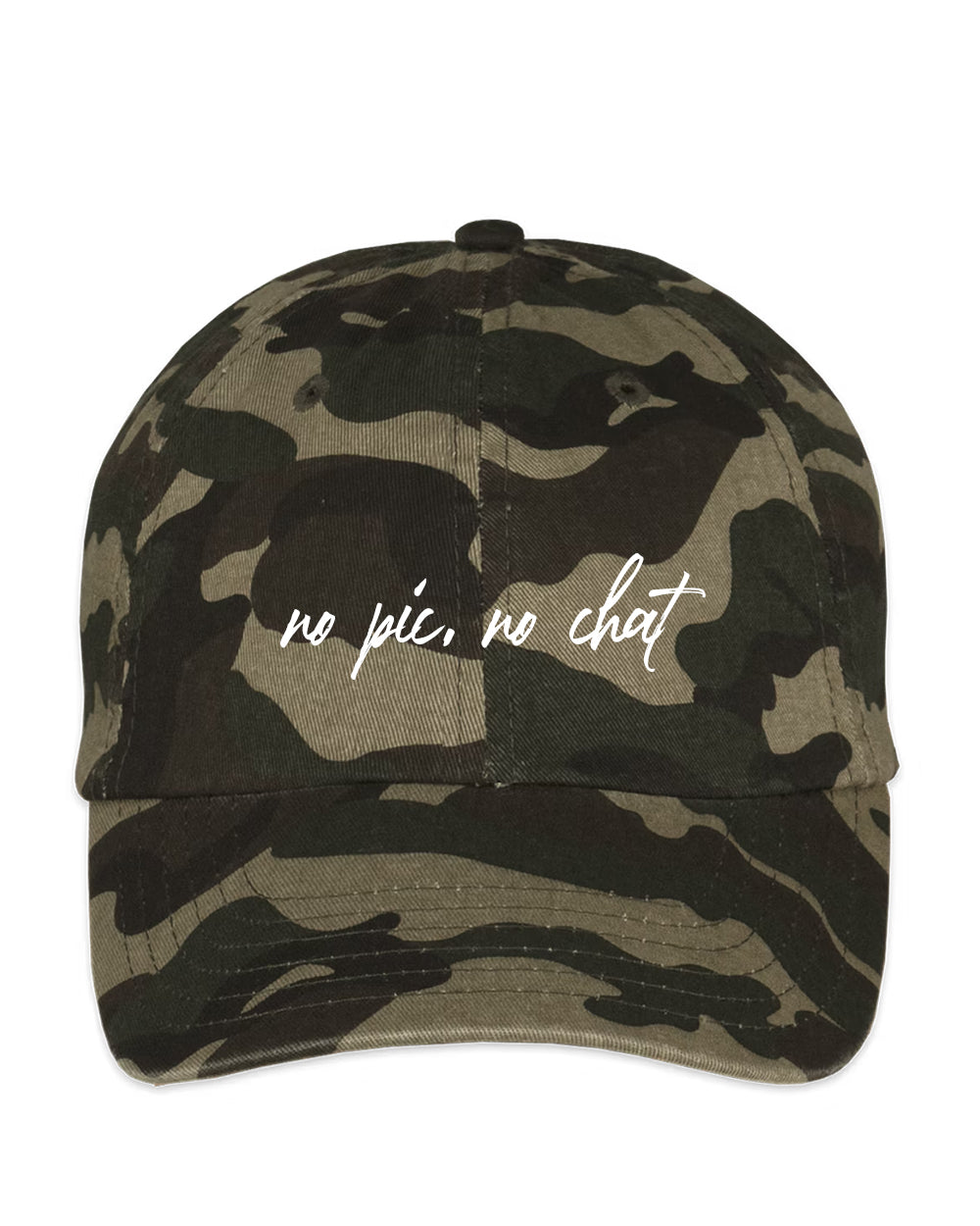 No Pic, No Chat - Dad Hat