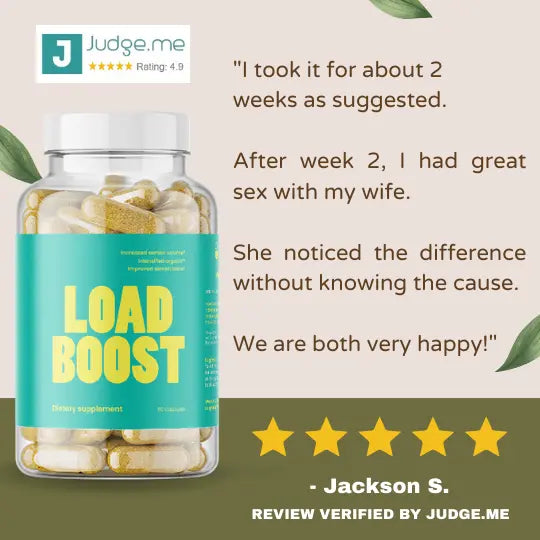 Load Boost 6 Pack: Orgasm Intensity, Semen Volume, & Taste