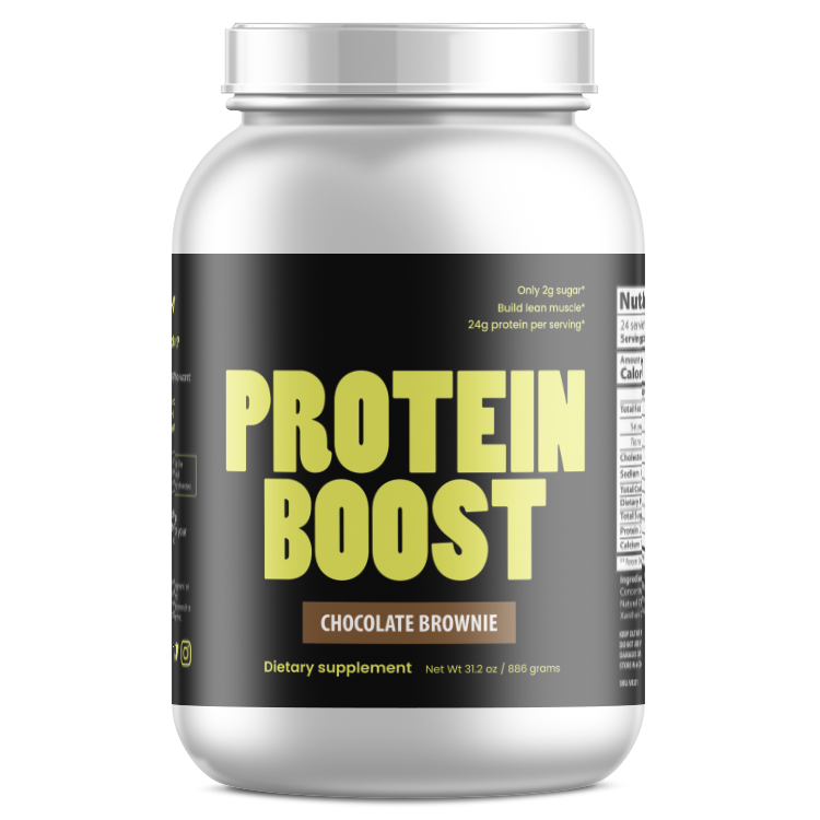 Whey Protein Boost: Chocolate Brownie (30 Servings)