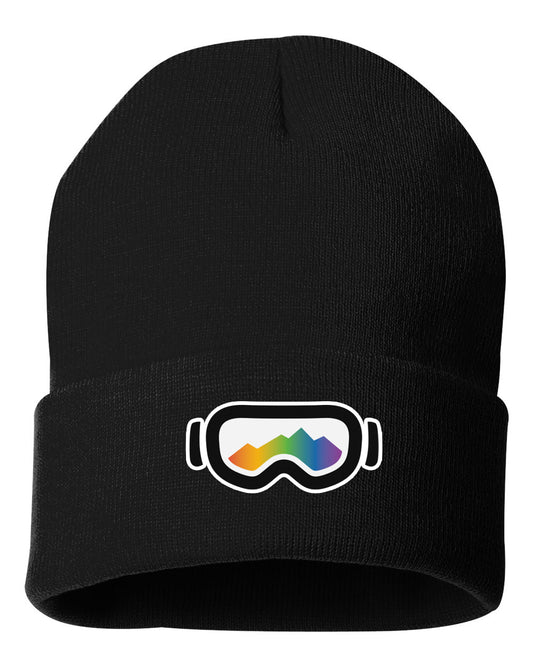 Beanie with Elevation Goggles Logo