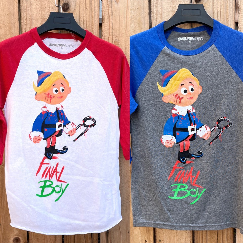 Elf Final Boy Baseball T