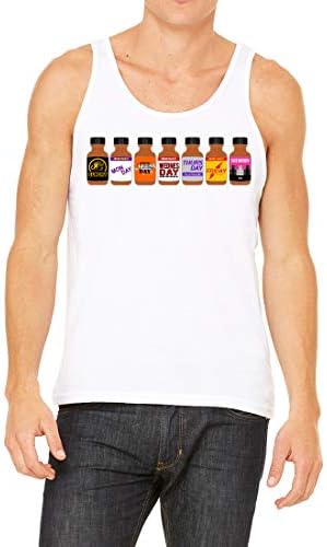 Poppers Monday Through Friday Week Calendar Gay Pride Tank Top Shirt