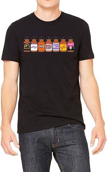 Poppers Monday Through Friday Week Calendar Gay Pride Shirt