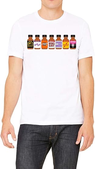 Poppers Monday Through Friday Week Calendar Gay Pride Shirt