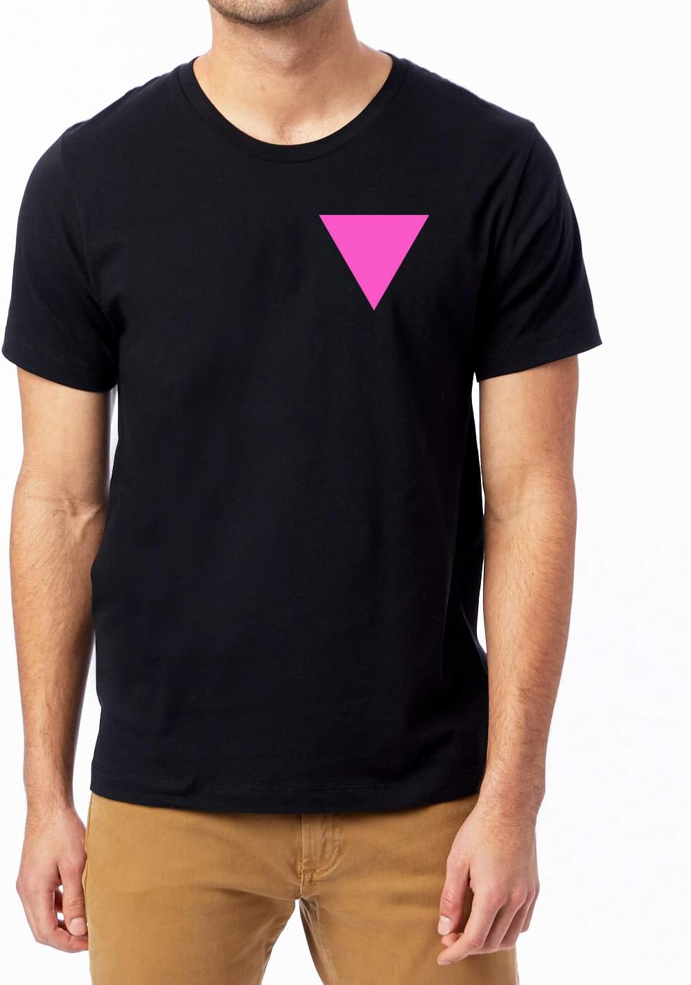 Pink Triangle LGBT Gay Pride Slim Fit Shirt