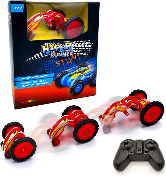 "HyperRunner Stunt" Transforming Race Car – Red