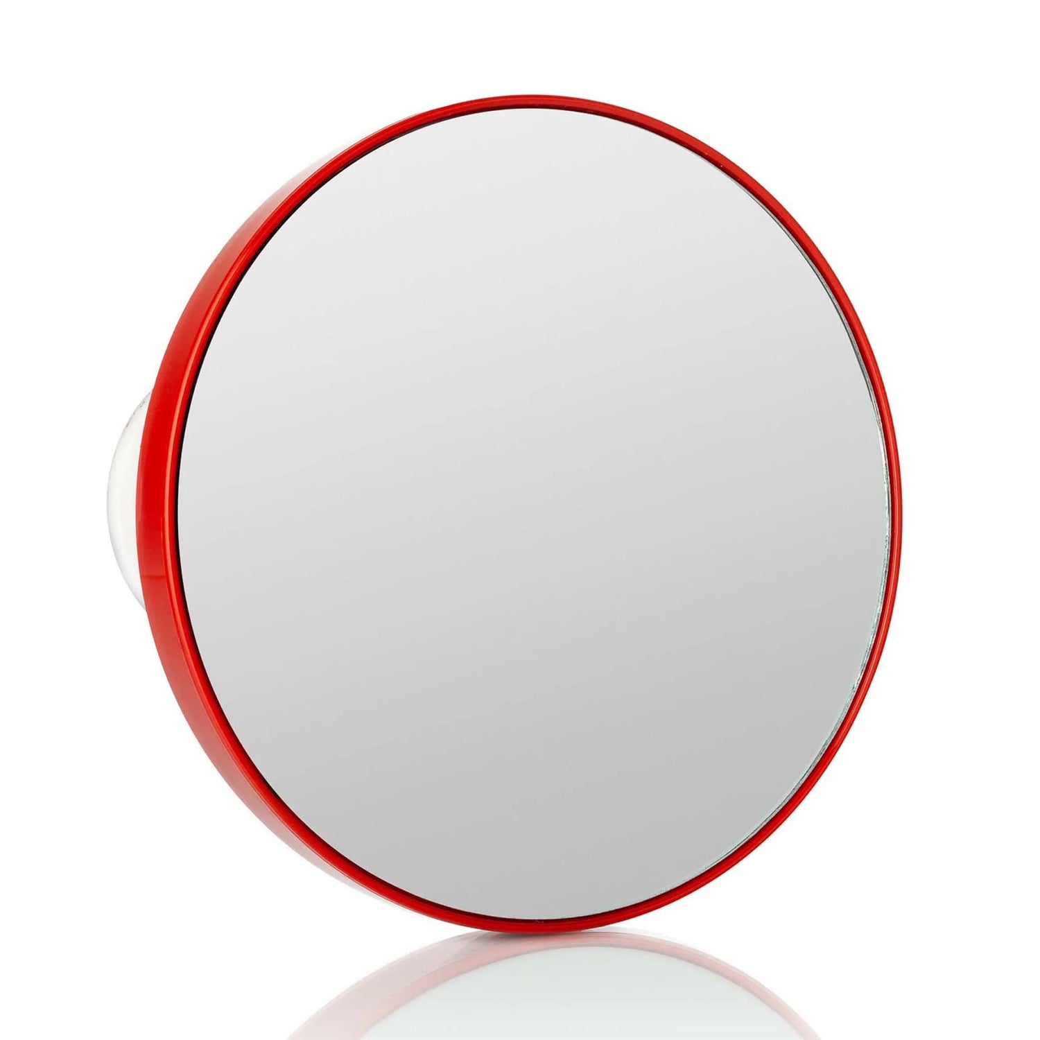 15X Vanity Mirror with Suction Lock - Scarlet