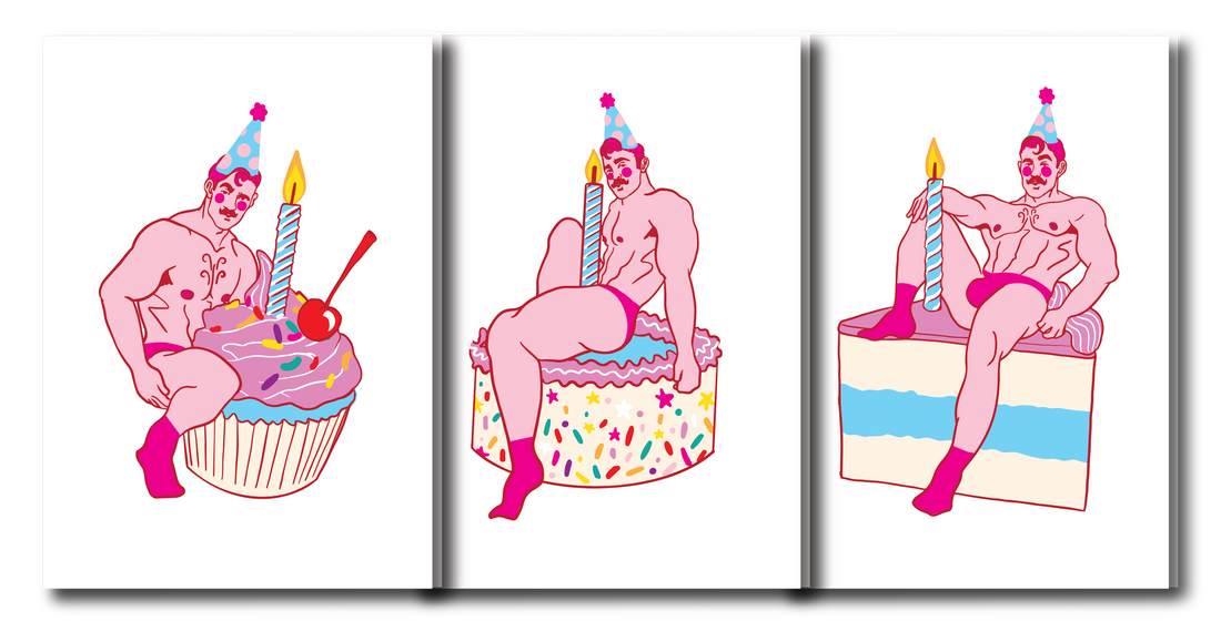 3 PACK BIRTHDAY CARDS