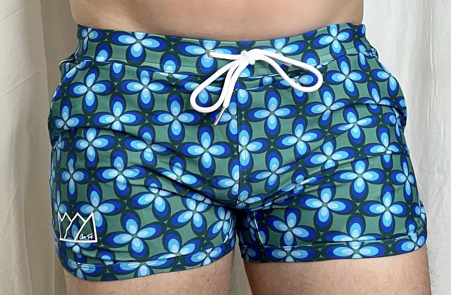 CTS Geometric Print Swim Short