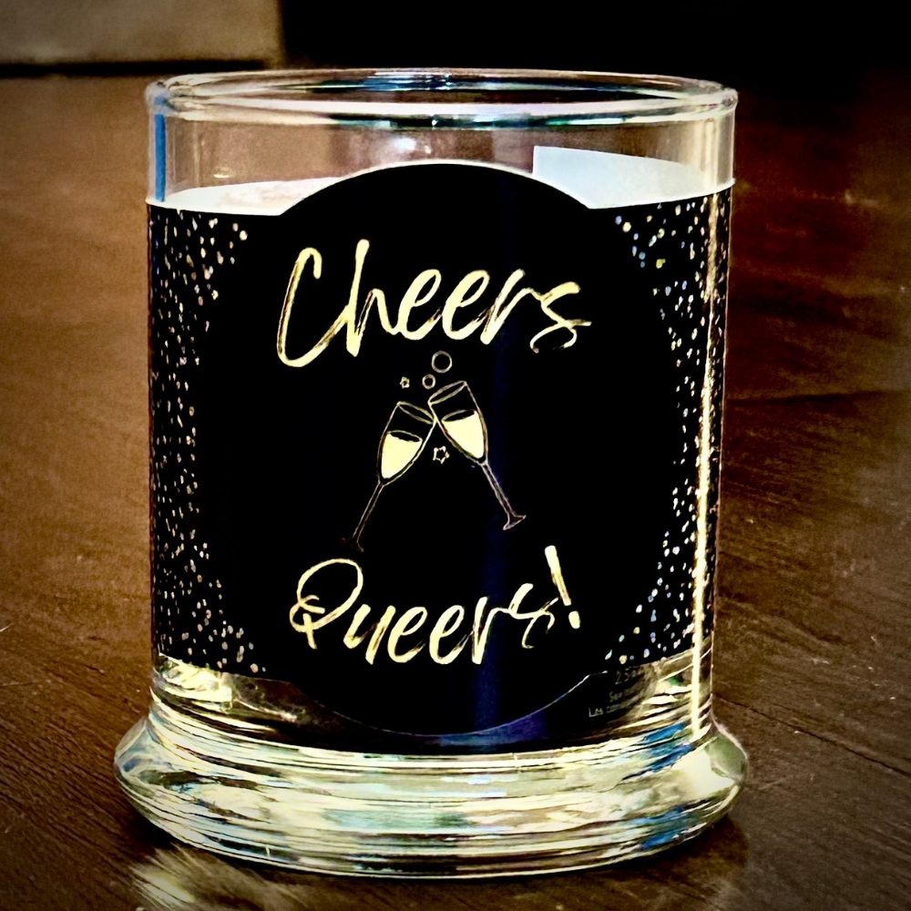 Queers Cheers Candle