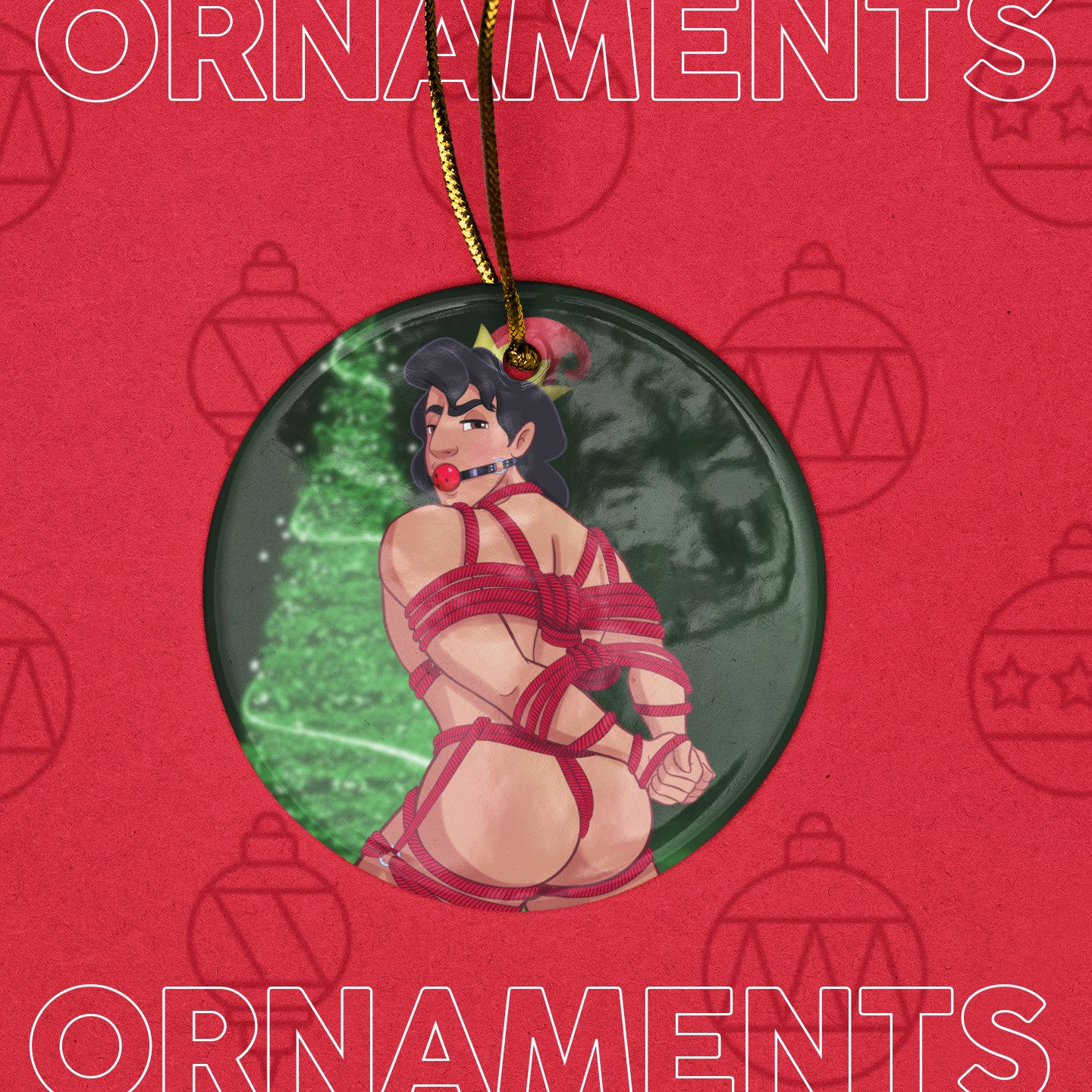 Ornament – Christmas Edition – Shibari