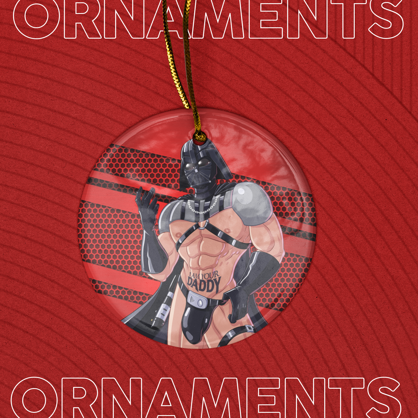 Ornament – Dudes – Daddy Vader