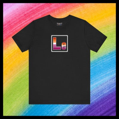 Elements of Pride - Lesbian T-shirt