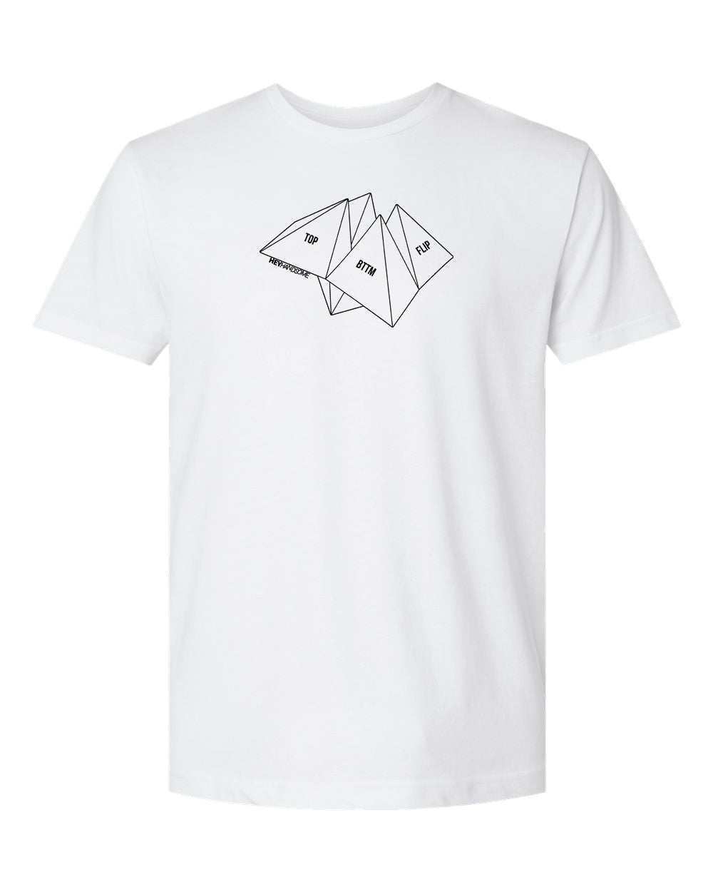 Paper Fortune Teller: Top, Bottom, Flip - T-Shirt and Tank
