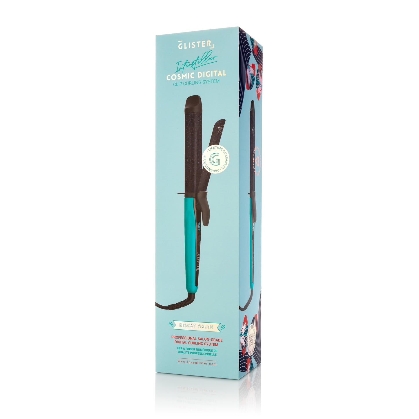 Interstellar Digital 32mm Clip Curler - Biscay Turquoise