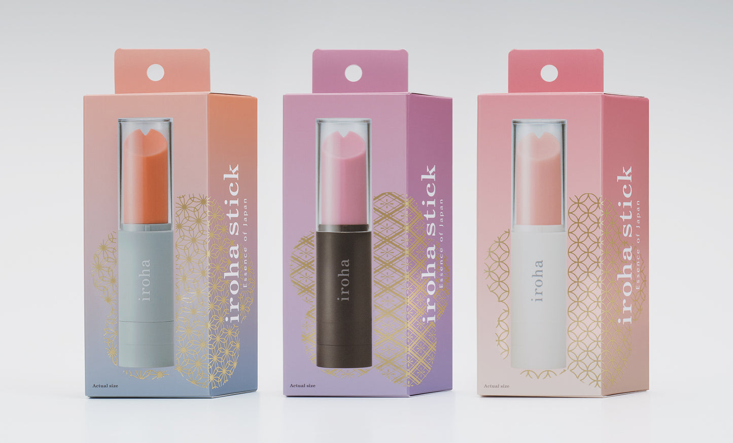 iroha Stick - Light Pink x White
