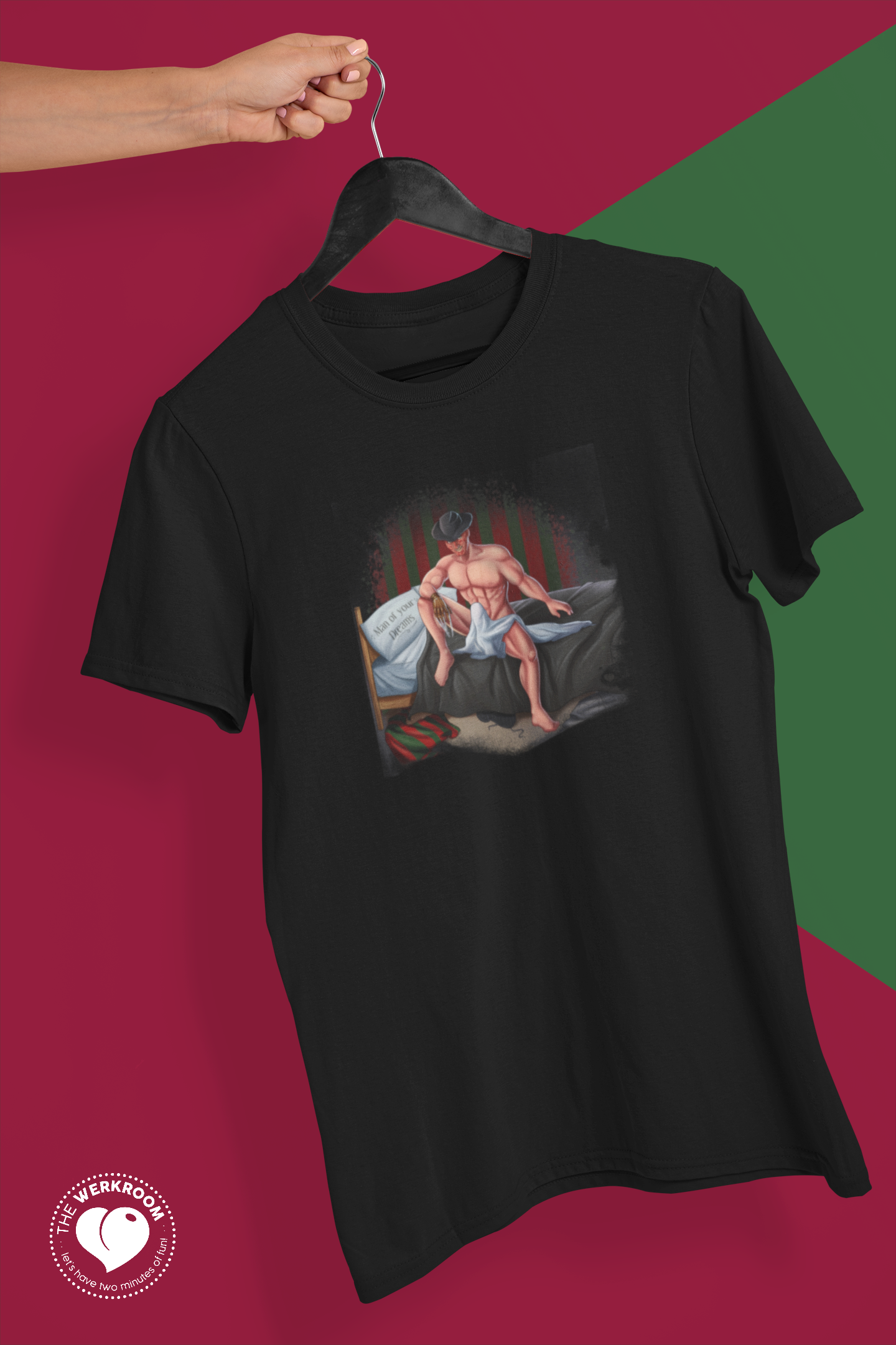 T-Shirt Halloqueer - Freddy Krueger