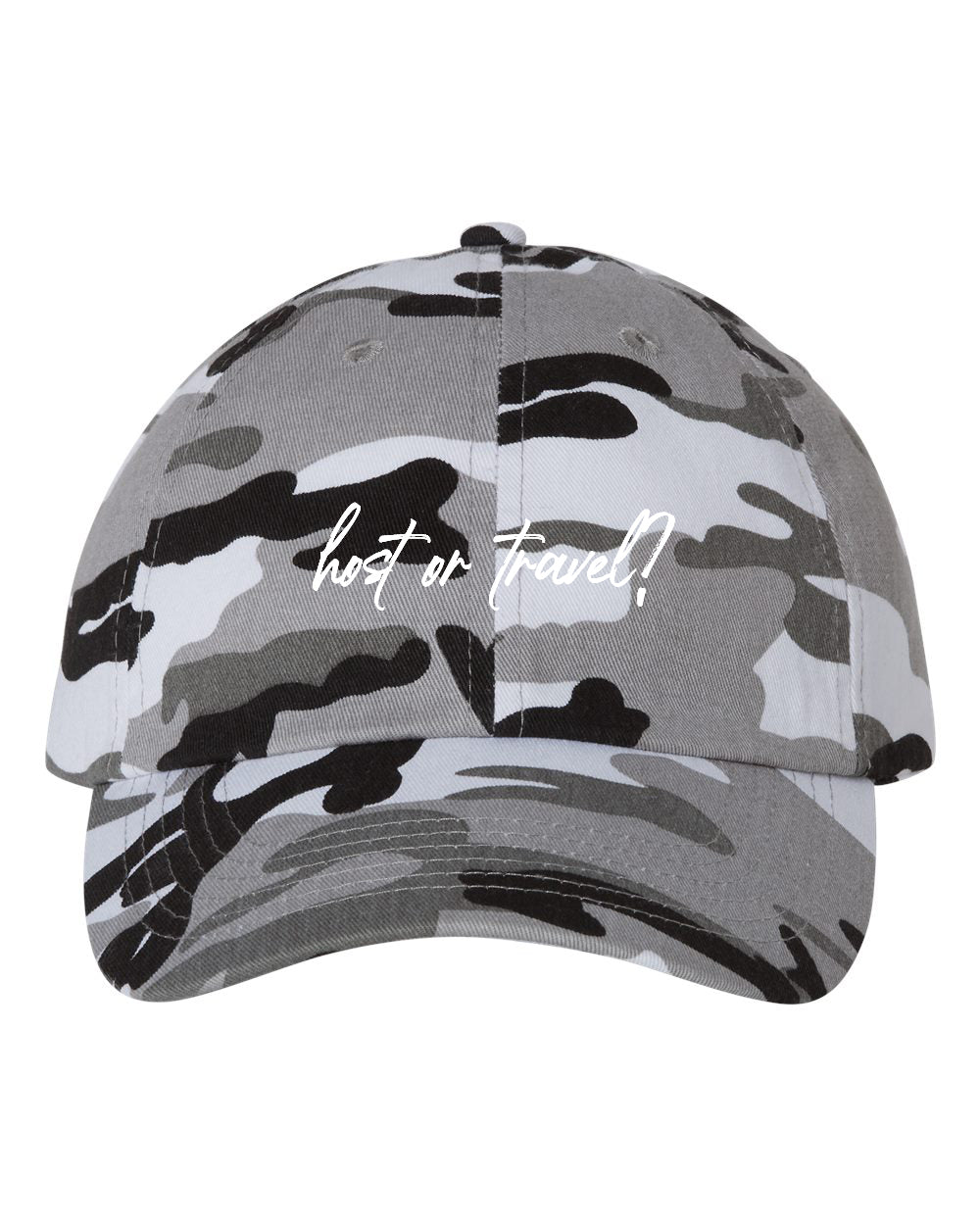 Host or Travel? - Dad Hat
