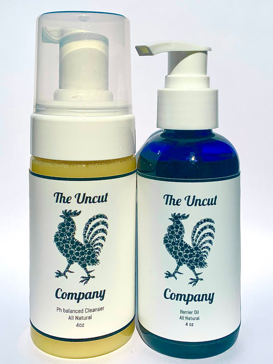 Cleanser and Barrier Oil Package