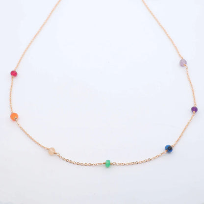 Dainty Rainbow Necklace
