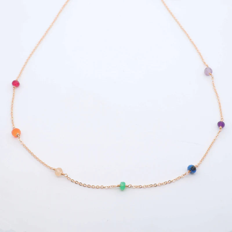 Dainty Rainbow Necklace