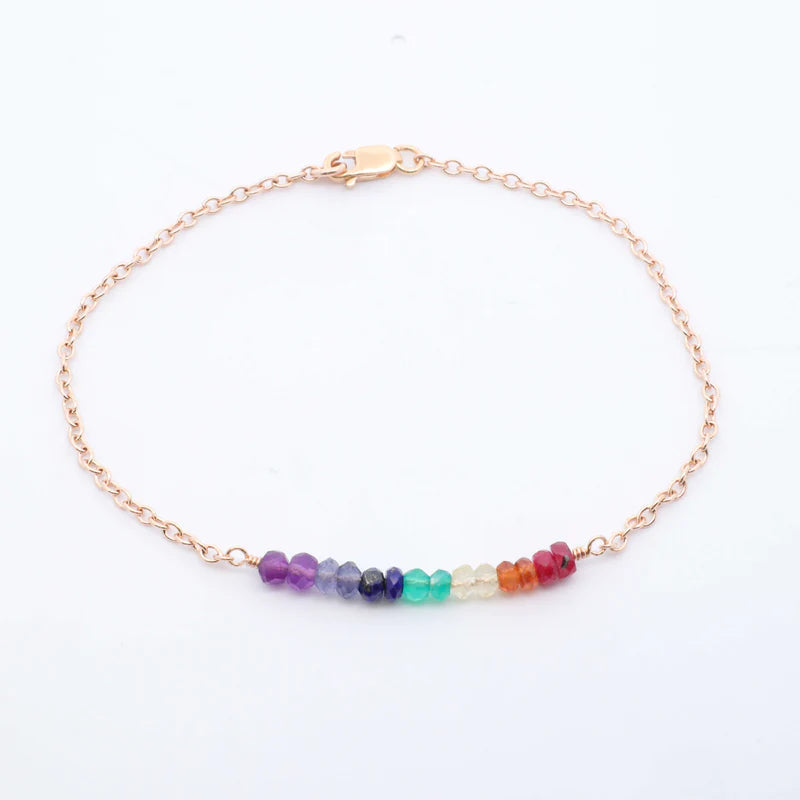 Rainbow Gem Bracelet