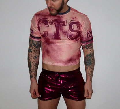 CTS Love is Blind Cropped Tie Dye Jersey