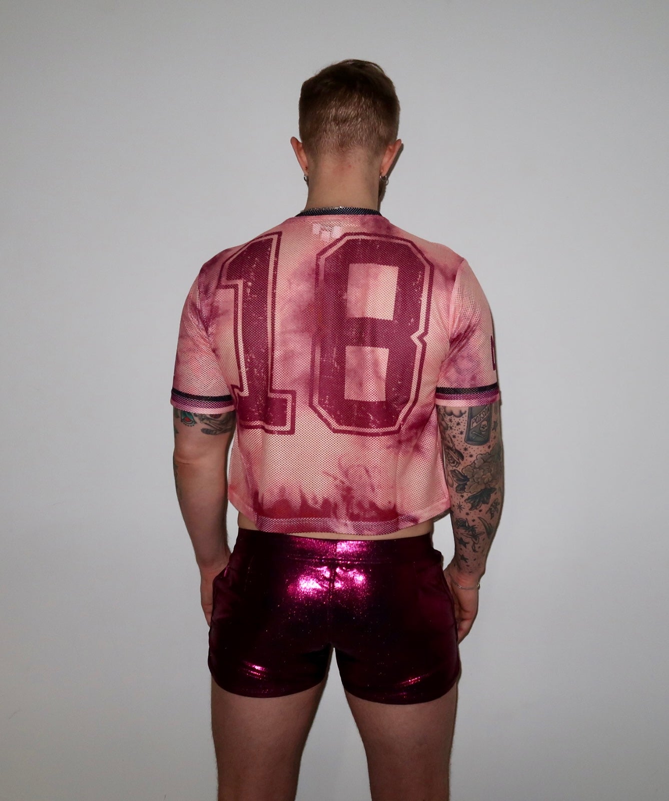 CTS Love is Blind Cropped Tie Dye Jersey