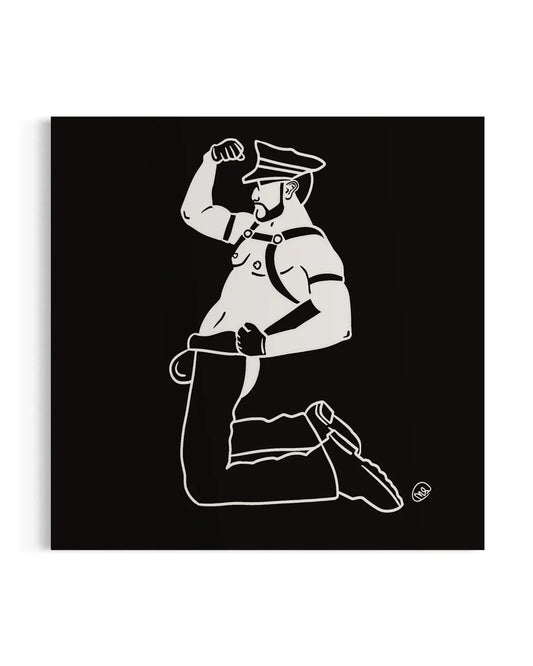 Leatherman Bulge 12 x 12 Art Print