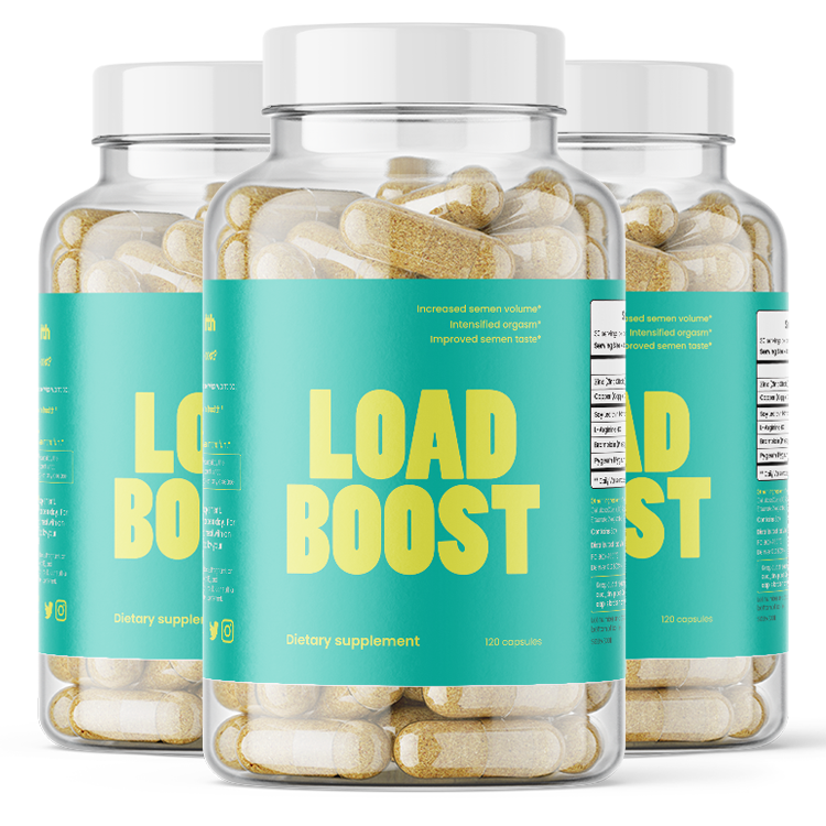 Loadboost Load Boost 3 Pack: Orgasm Intensity, Semen Volume, & Taste – The Pride ...