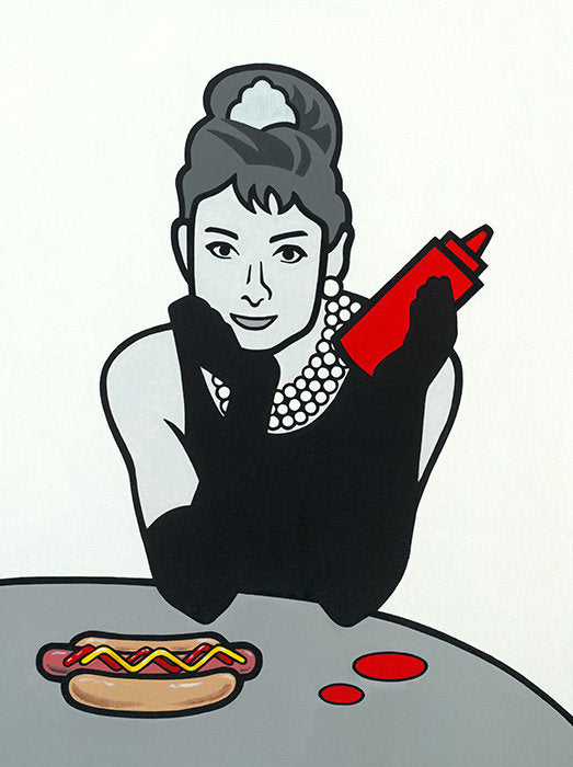 Lunch at Tiffany's Print 16 x 20