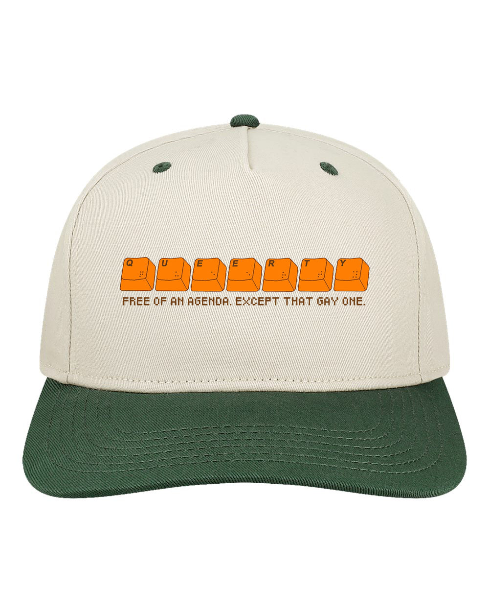 Queerty 20th Anniversary Retro Heritage Twill Cap