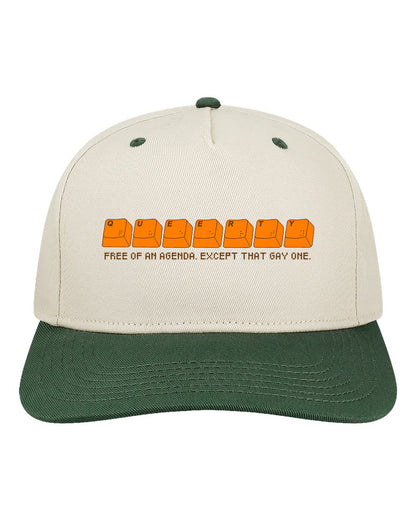 Queerty 20th Anniversary Retro Heritage Twill Cap