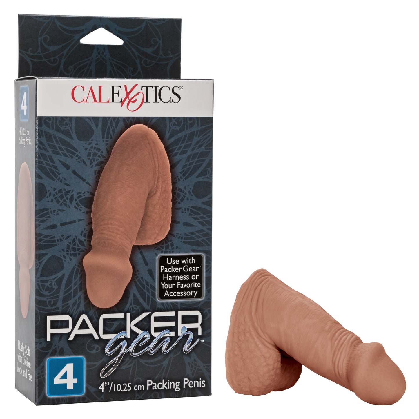 Packer Gear™ 4" / 12.75 cm Packing Penis™ - Brown