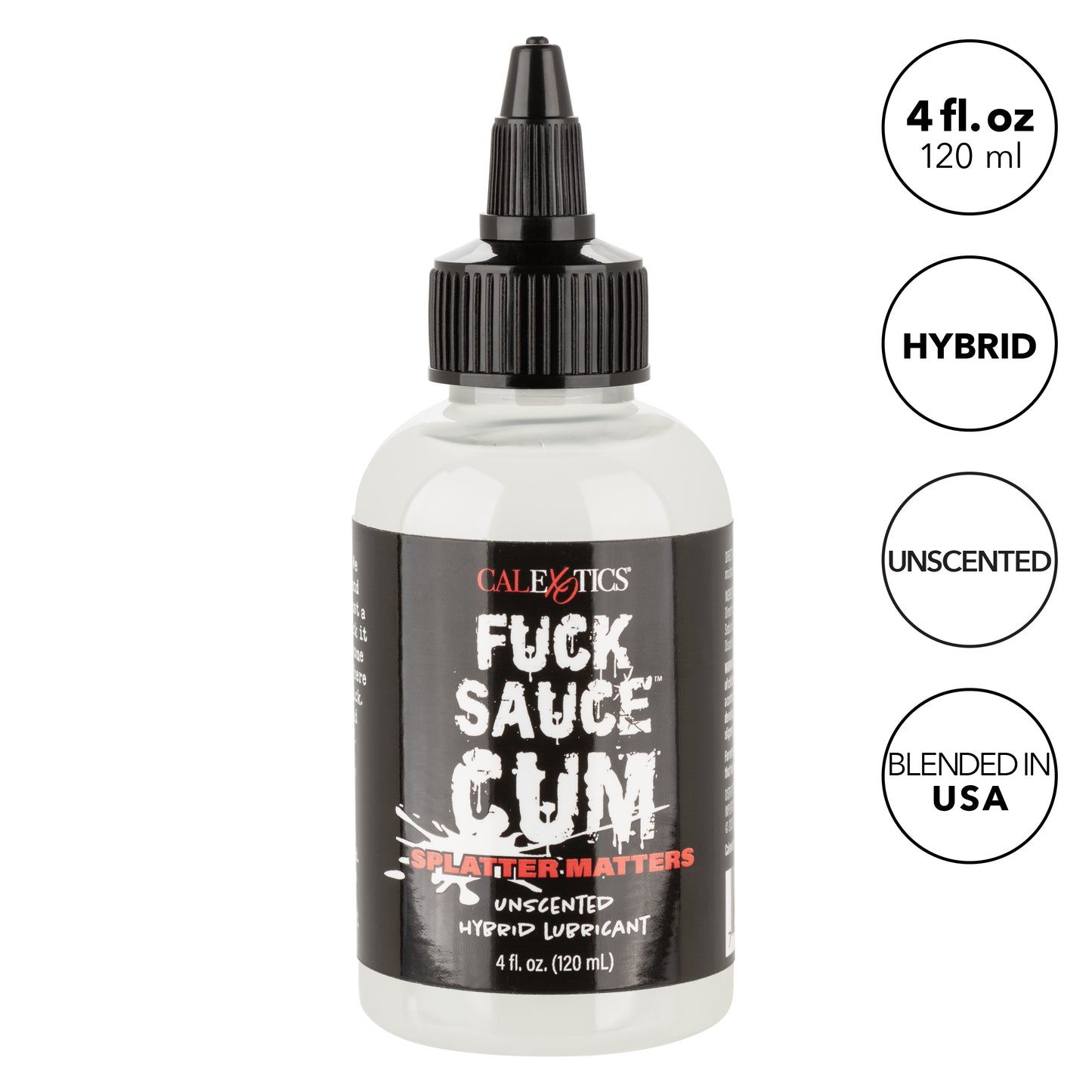 Fuck Sauce™ Cum Unscented Hybrid Lubricant 4 fl. oz.