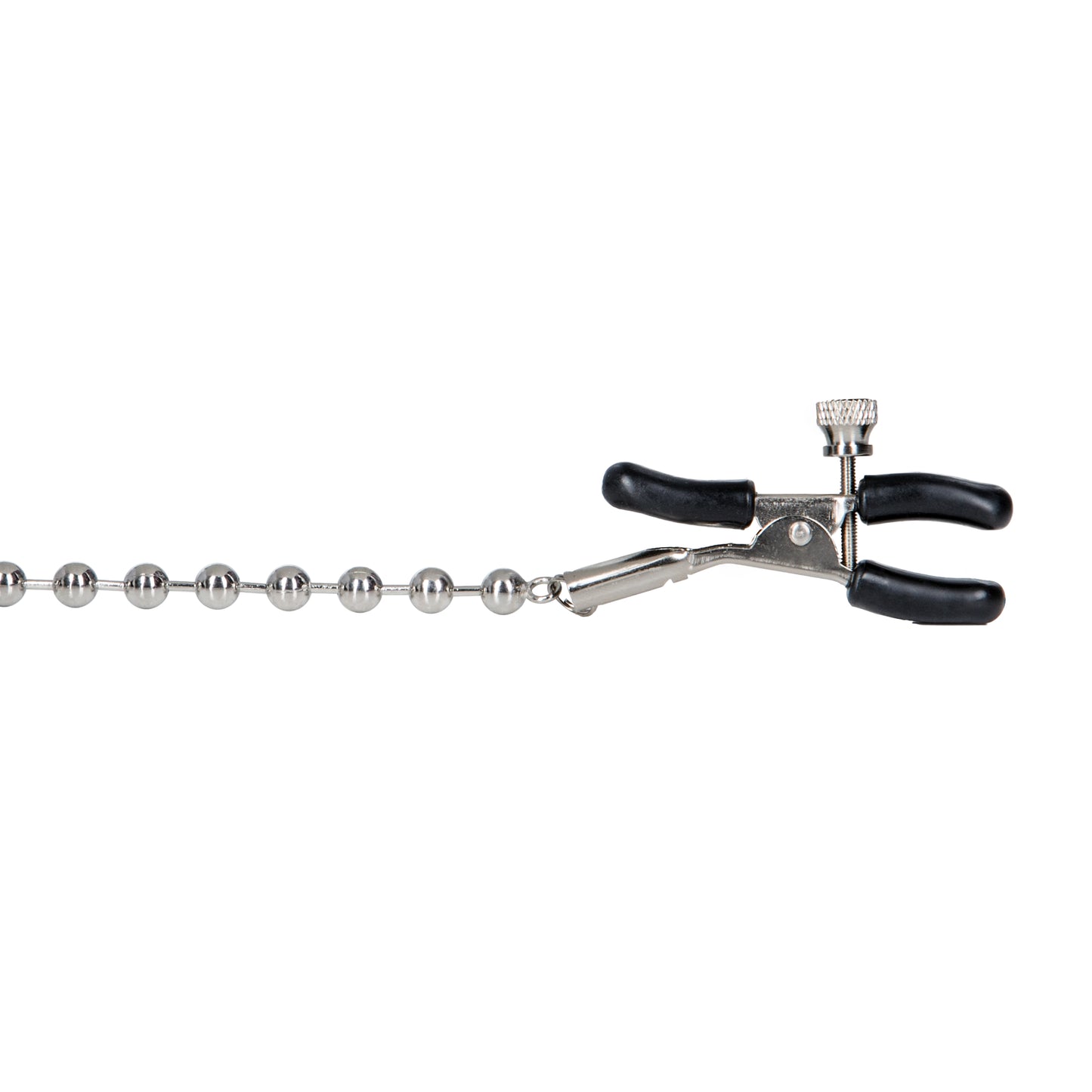 Nipple Play® Silver Beaded Nipple Clamps