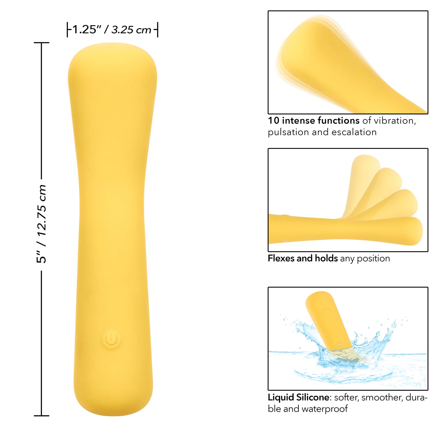 Boundless™ Mini FlexiWand Vibrator