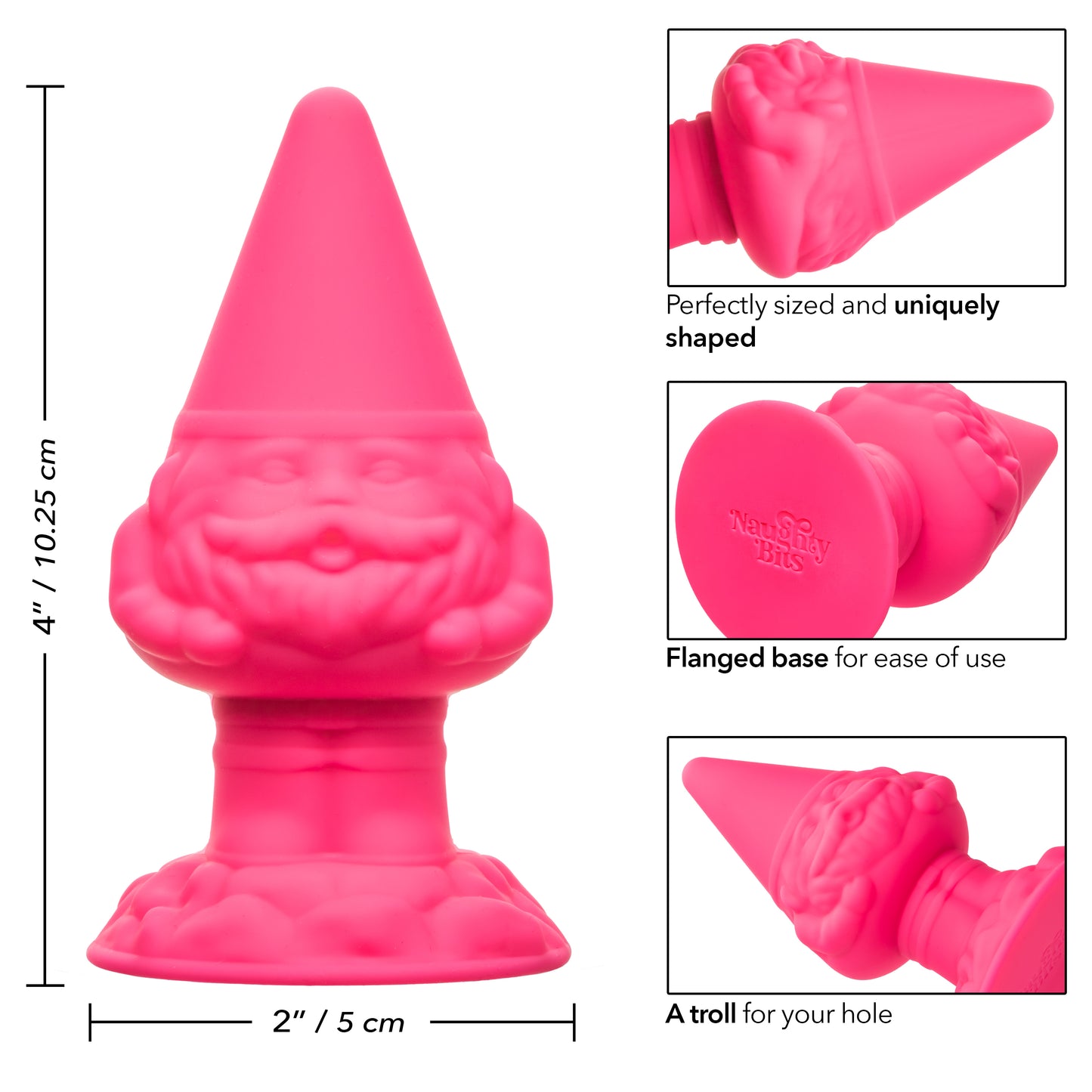 Naughty Bits® Anal Gnome™ Gnome Butt Plug