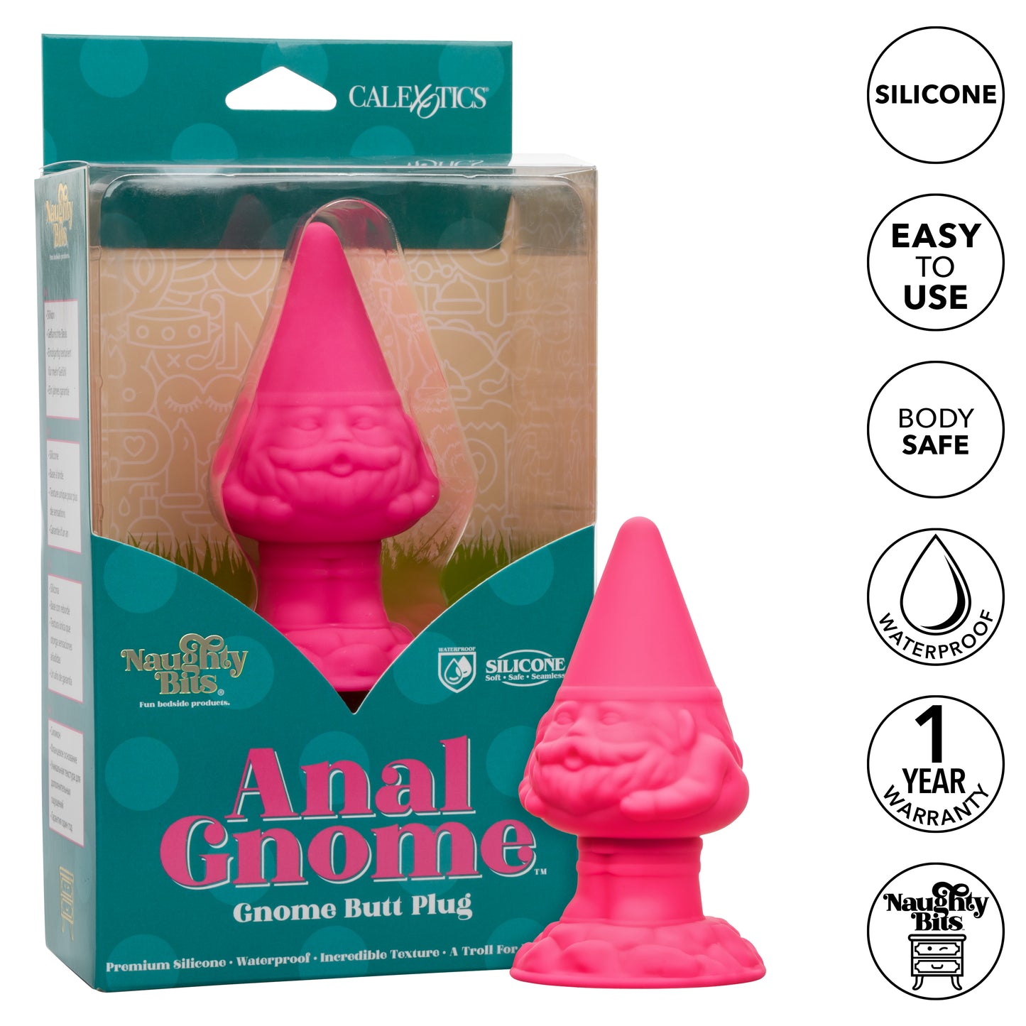 Naughty Bits® Anal Gnome™ Gnome Butt Plug