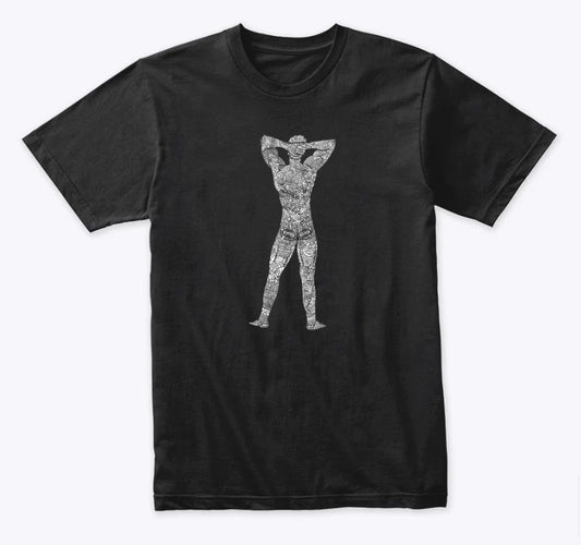 Mosaic Flex T-shirt (Black)