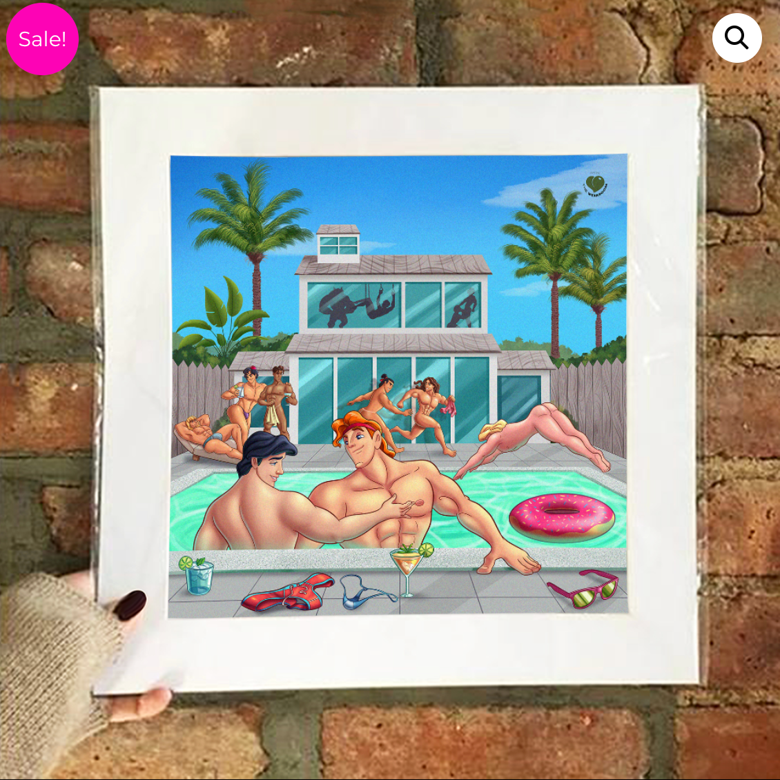 Small Matted Poster Special Edition - Groups - Pool Party Princes