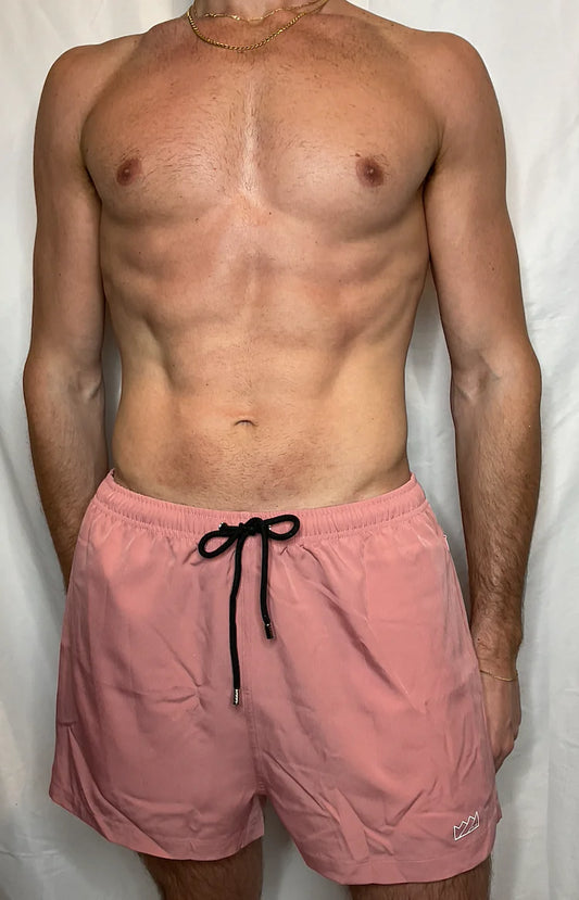 CTS SOLID SWIM TO GYM SHORT- SEASHELL