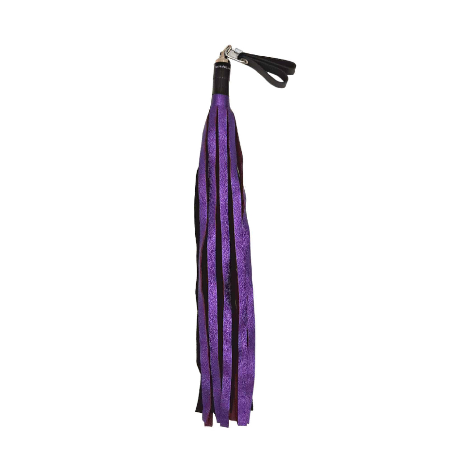 Purple Metallic Flogger