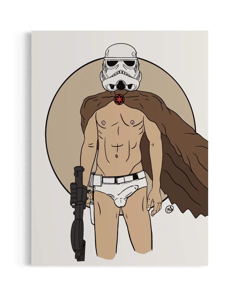 Sexy Trooper 8x10 Art Print