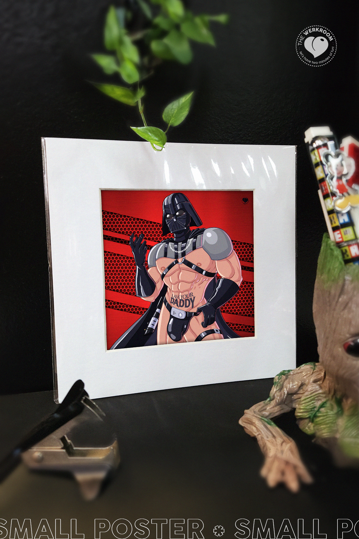 Matted Poster Dudes - Daddy Vader