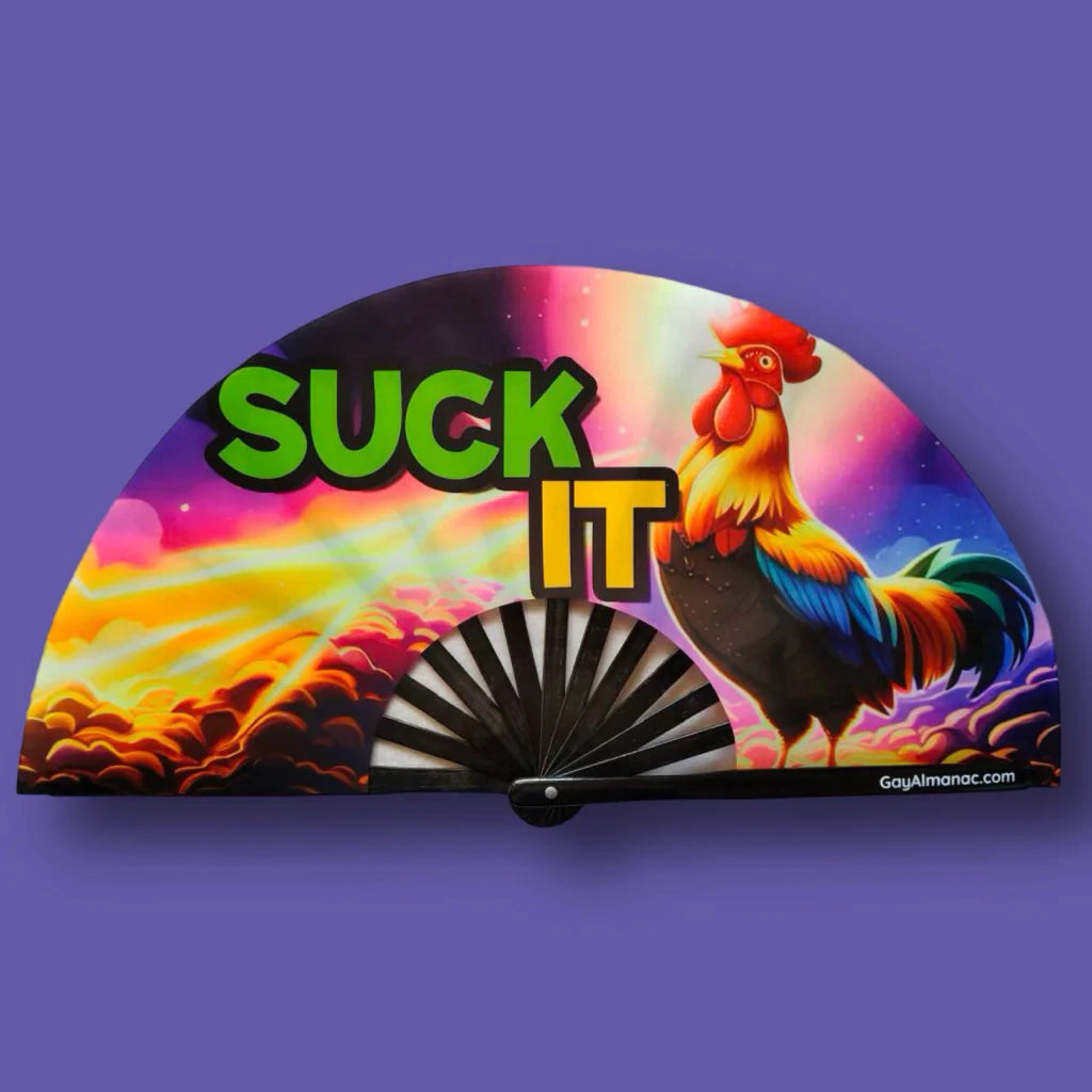 Suck It Hand Fan