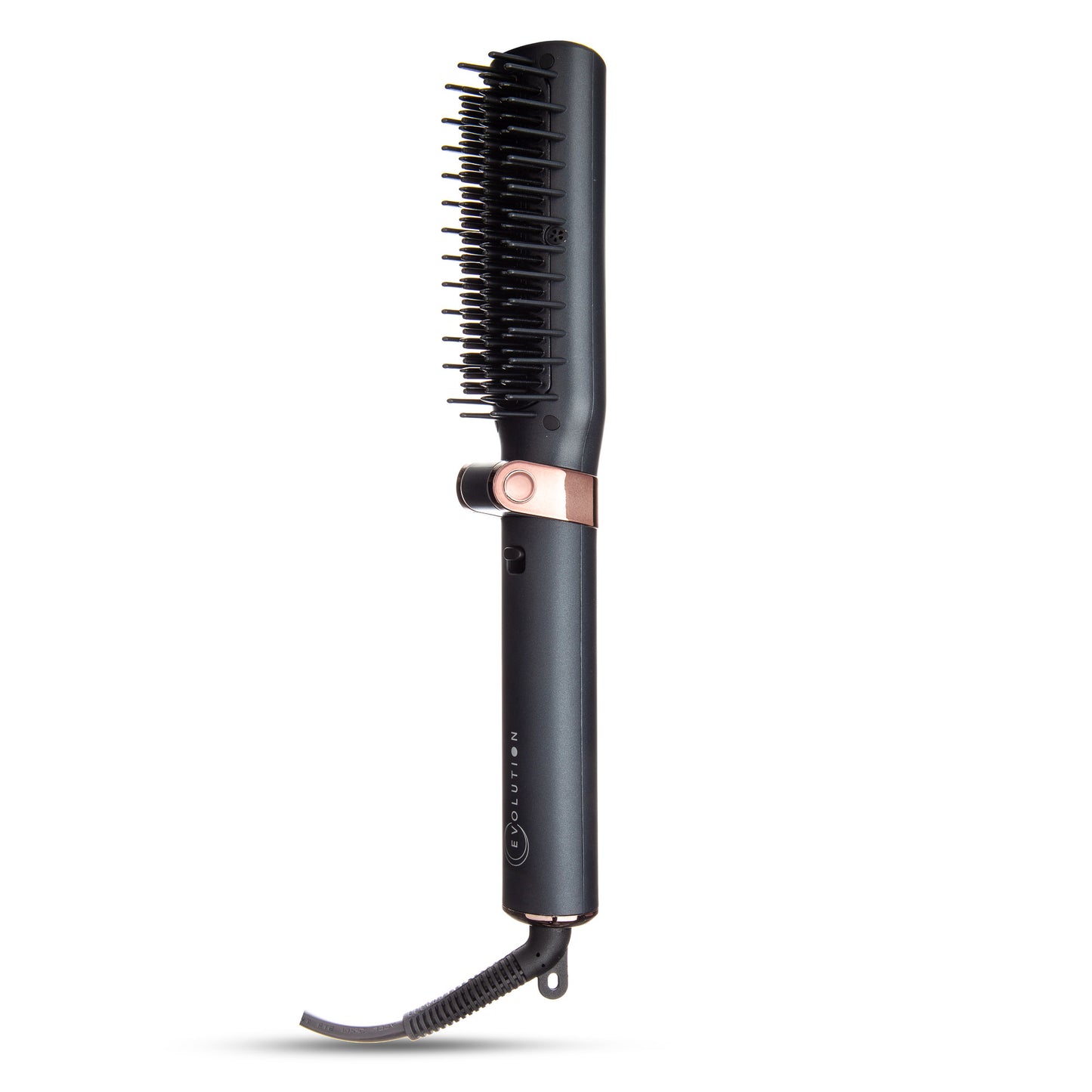 Equinox Foldable Hot Brush w/ Travel Case - Black Mirror