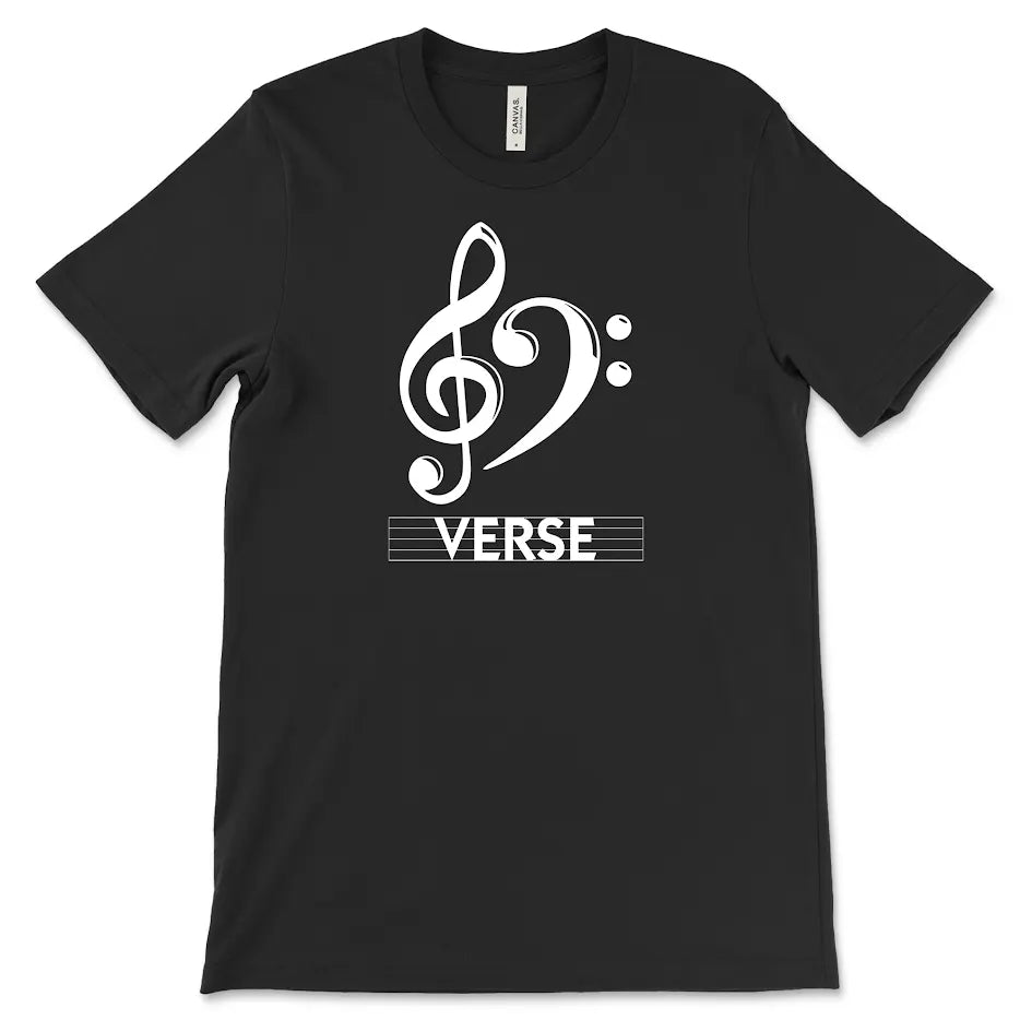 Vers Treble next to Bass Clef T