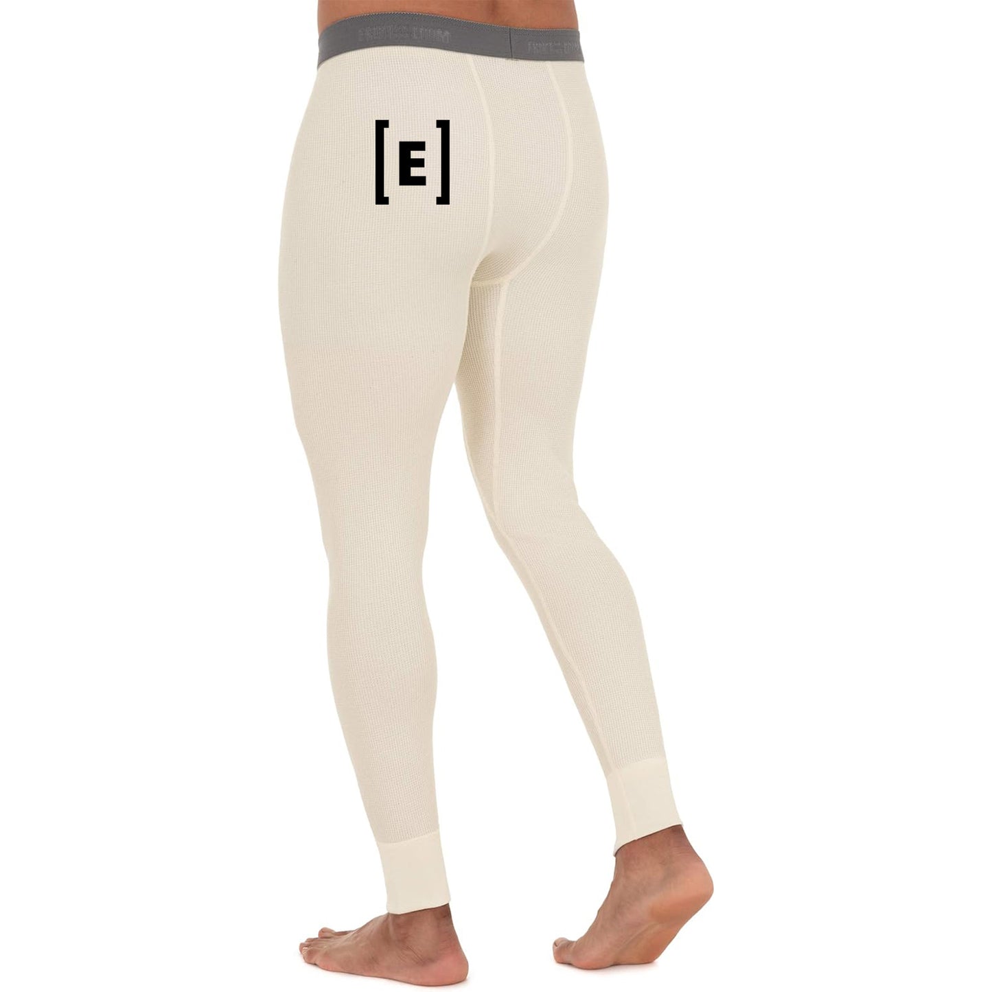 Long Underwear Waffle with (E) logo on left butt cheek