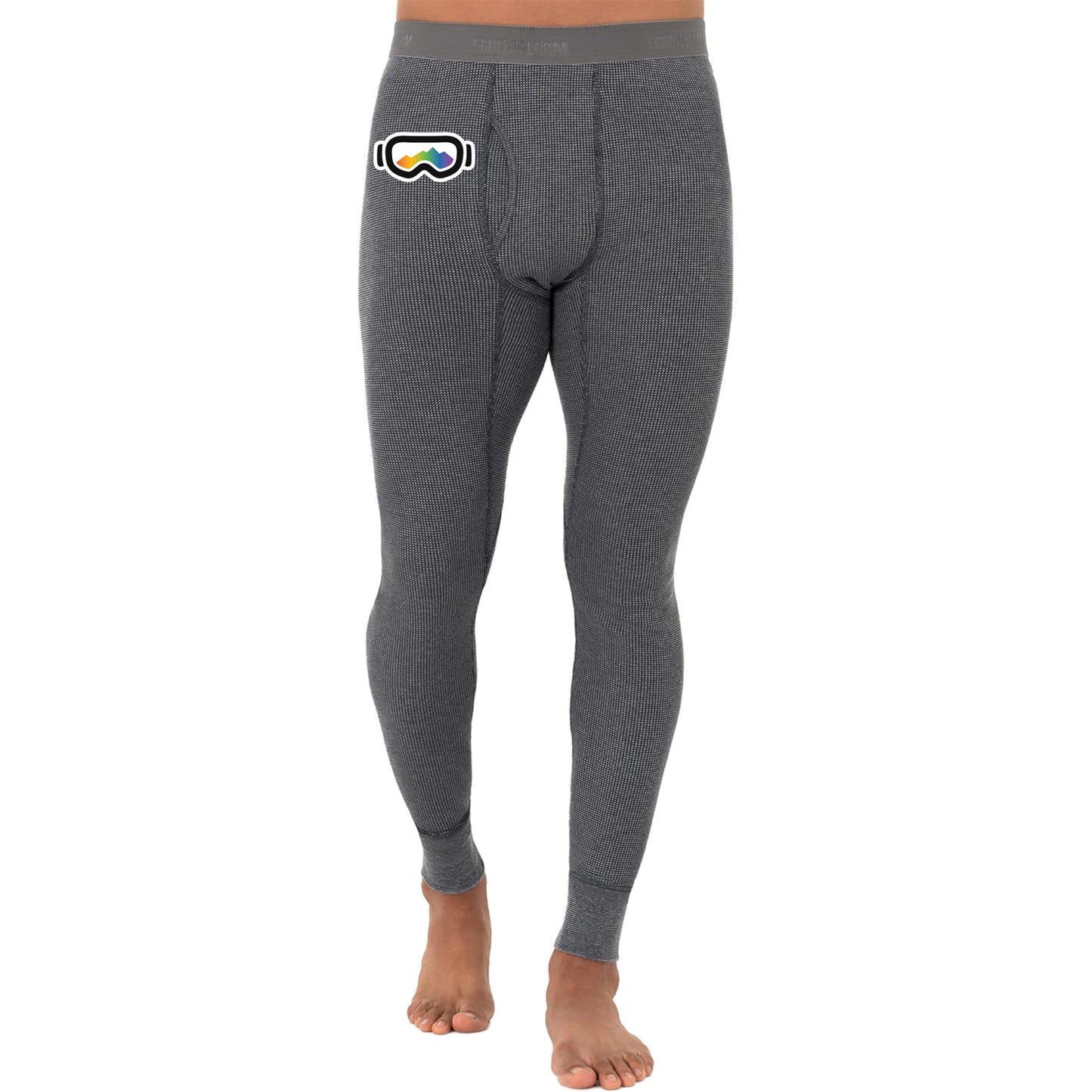 Long Underwear Waffle with Elevation Goggles logo on front right side